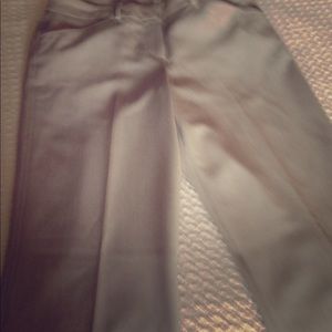 Beige dress pants